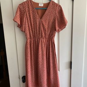 Sienna Sky polkadot dress
